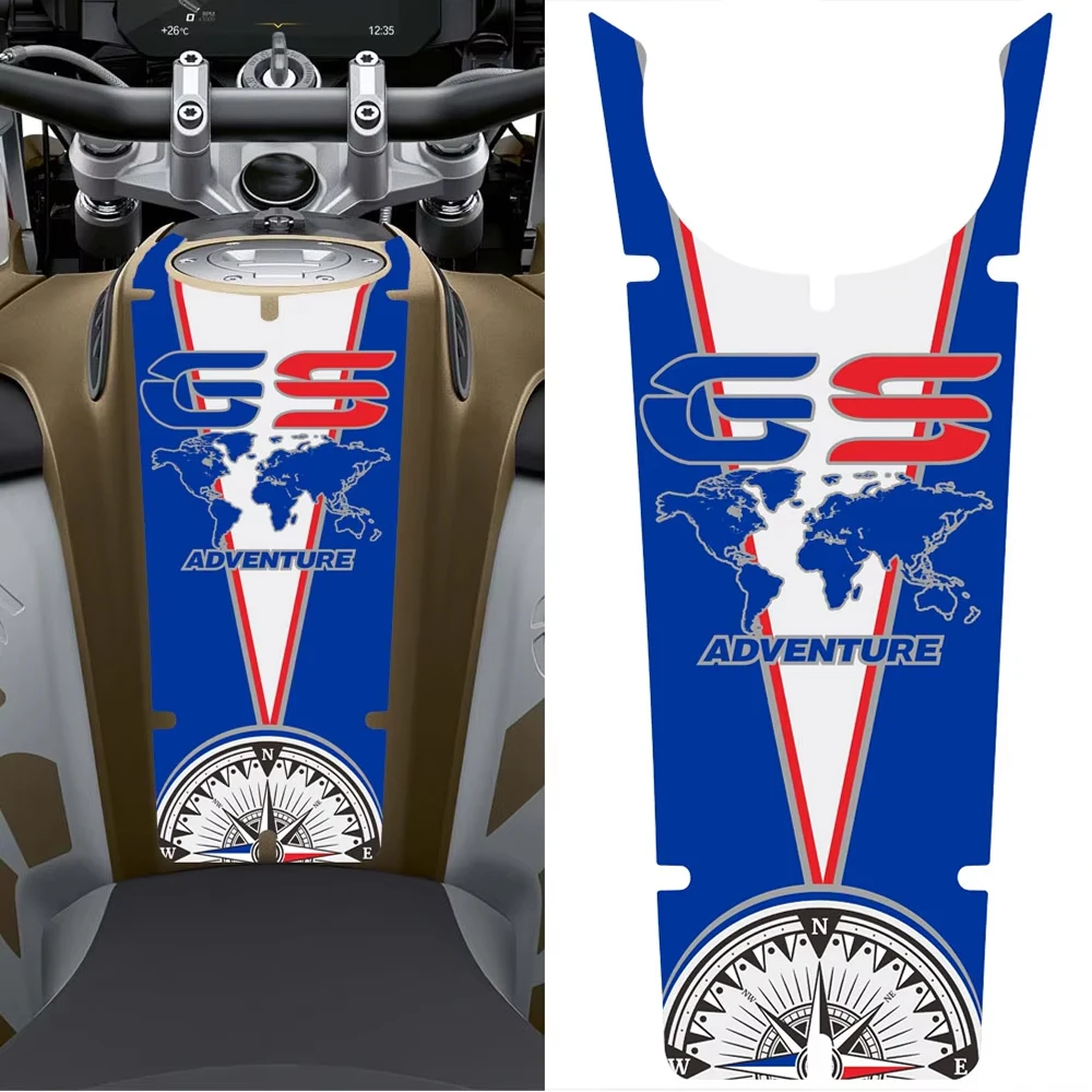 Motorcycle For BMW R1250GS R 1250 GS GSA Adventure Tank Pad Side Panel Front Nose Fairing Fender Windshield Handguard Protector
