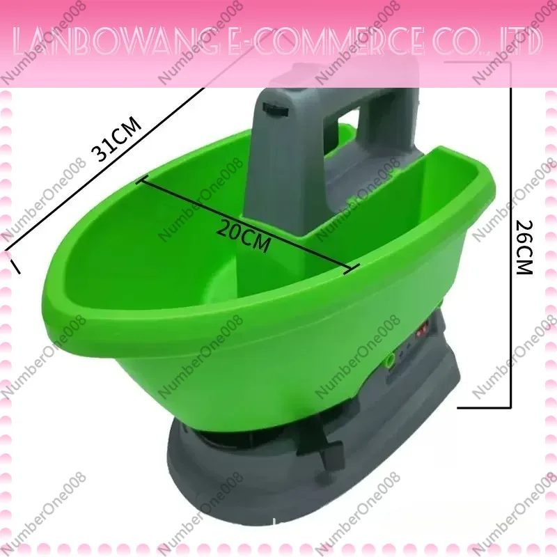 For Agricultural Lithium Battery Electric Fertilizer Spreader and Sowing Machine Grass Seed Vegetable Small Seeder