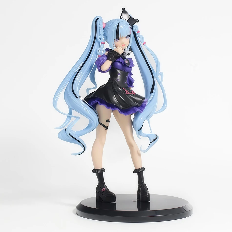 Neue Anime Hatsune Miku Utau Kasane Vocaloid Trio-Try-iT Vocaloid Actionfigur Modell Spielzeug Niedliches Action-Modell PVC Sammlerstück Geschenk – Detail 6