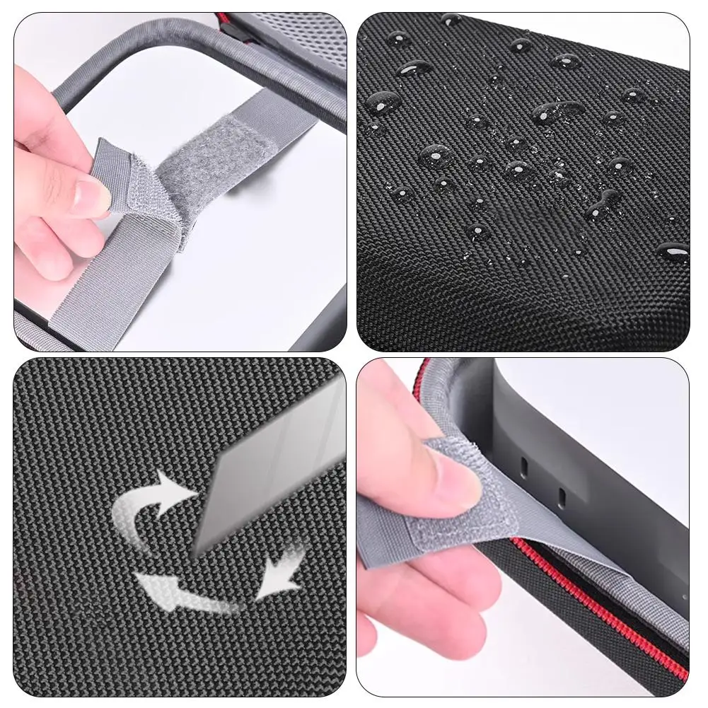 Suitable For Mac Mini M4 Storage Bag Portable Nylon Computer Storage Bag Travel Handle Bag Waterproof Pocket