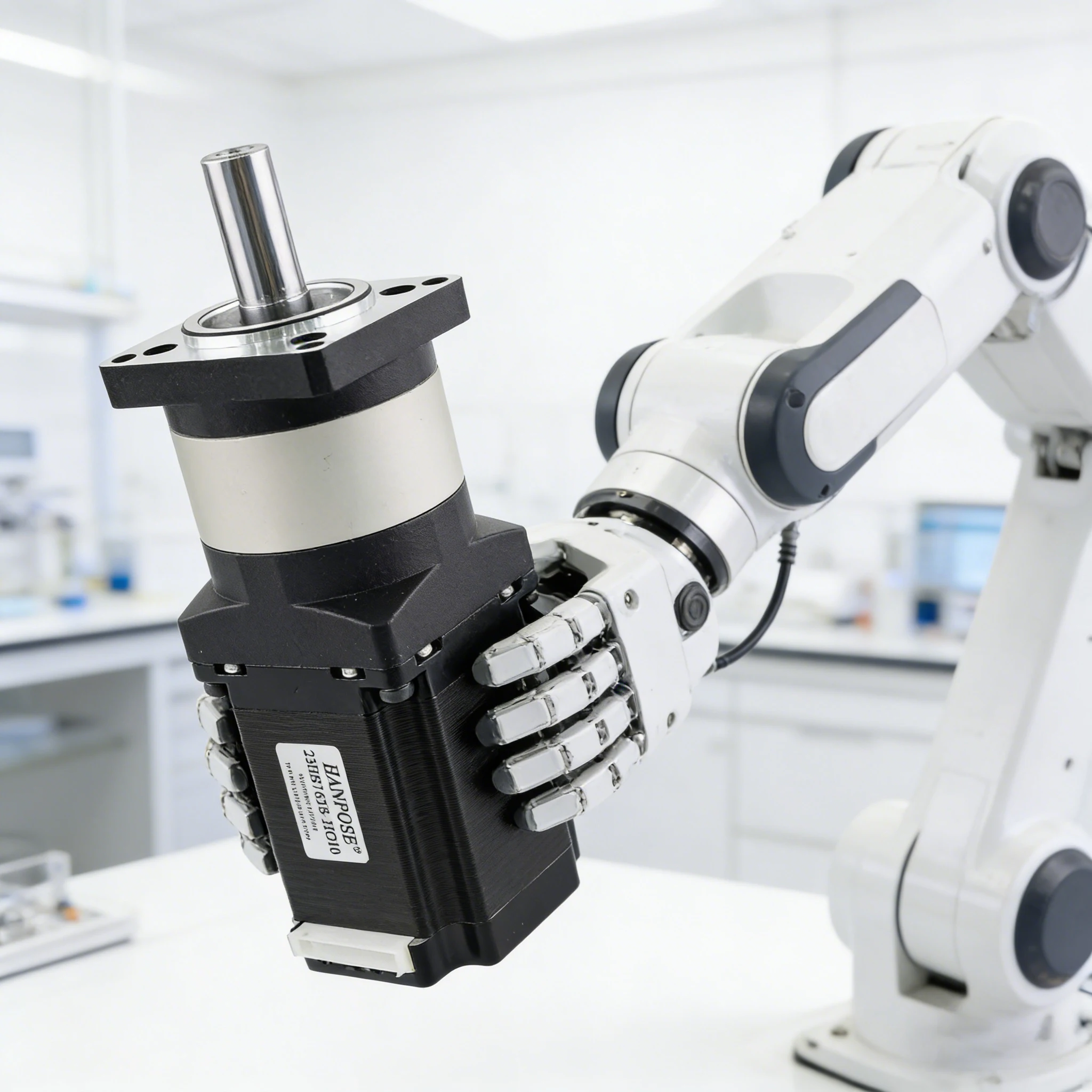 

Neam23 Stepper Motor 23HS4128-HG 2.8A Extruder Gear Stepper Motor Ratio 4:1 Planetary Gearbox OSM Geared For 3D Printer