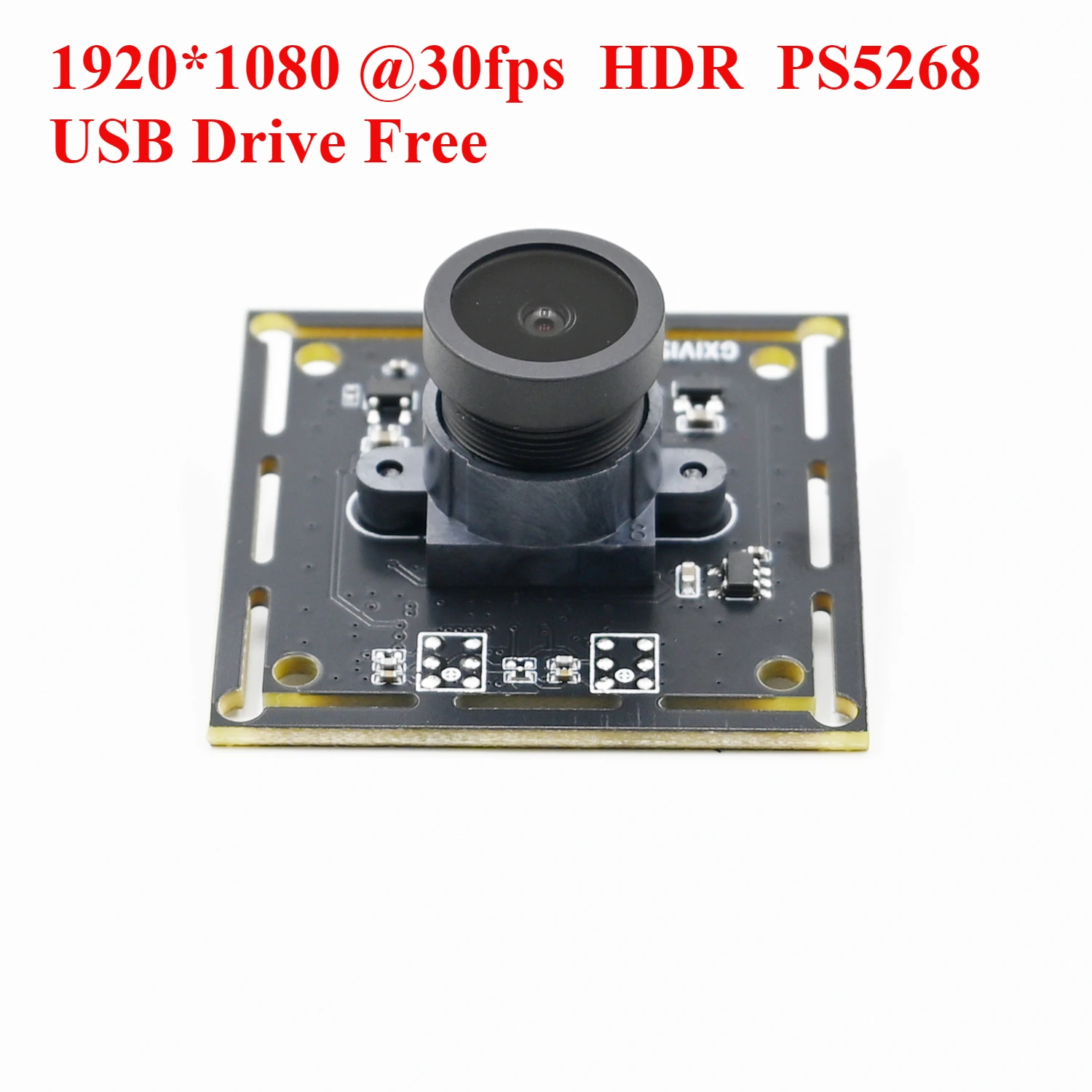 

WDR HDR 1080P 30fps USB Camera Module HD,PS5268,2MP Webcam ATM Industrial Vision,Backlight Shoting 1920x1080,Drive Free