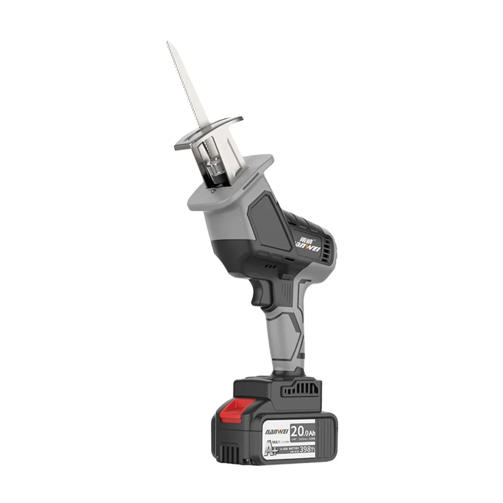 

# Hot For NANWEI 15mm Cordless Reciprocating Saw Use Battery Powered Tools For Wood/Metal Cutting