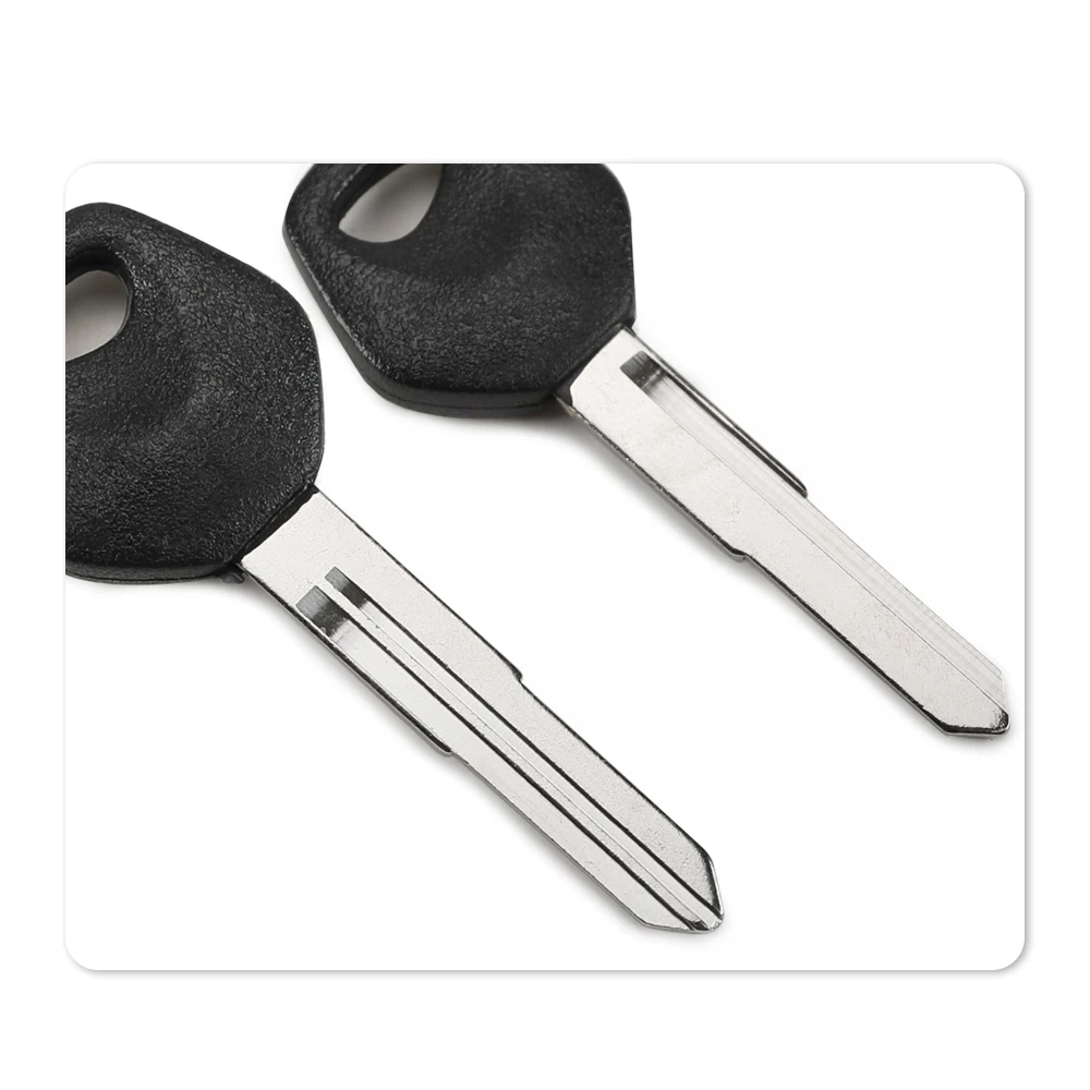 1Pcs New Blank Key Motorcycle Replace Uncut Keys For Anti-theft lock Ignition key AN650 AN250 AN400 Sj50 V125G V125S V50 AG50 60