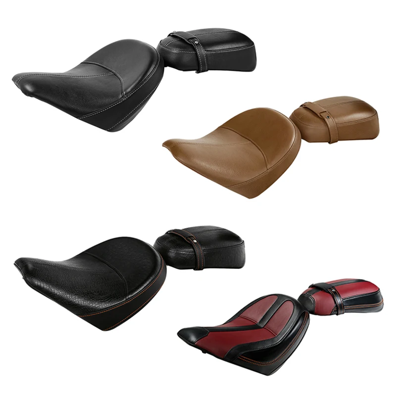 Motorcycle Driver Passenger Pillion Seat For Indian Scout Sixty 2016-2023