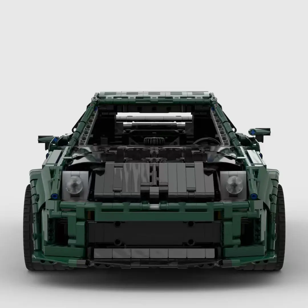 Nuovo tecnico 240Z 1971 Hypercar Racing Car Building Blocks Modello in scala 1:8 Giocattoli per bambini Regali
