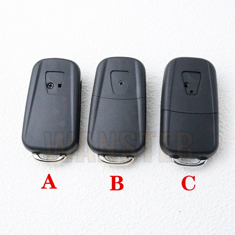 3 Bottons Replace Car Key Fob Shell Case Housing for Roewe 350 360 750 W5 550 for MG 3 5 6 7 MG3 MG5 MG6 MG7 GT GS Folding Key