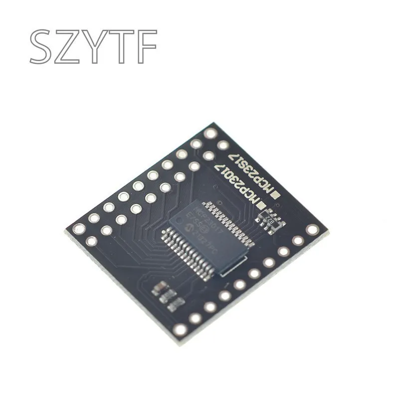 MCP23017 Serial Interface Module IIC I2C SPI MCP23S17 Bidirectional 16-Bit I/O Expander Pins 10Mhz Serial Interface Module