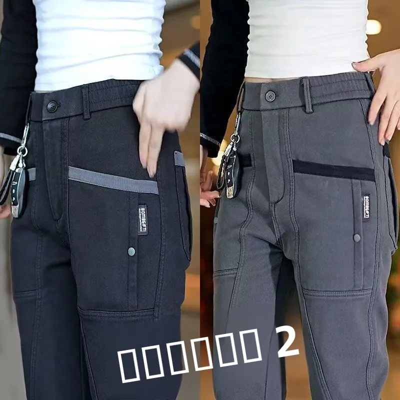 

Summer Thin Four ket Casual Pants Loose Straight Leg Workwear Long Trousers Dirt Resistant Large ket Dad Men Pants