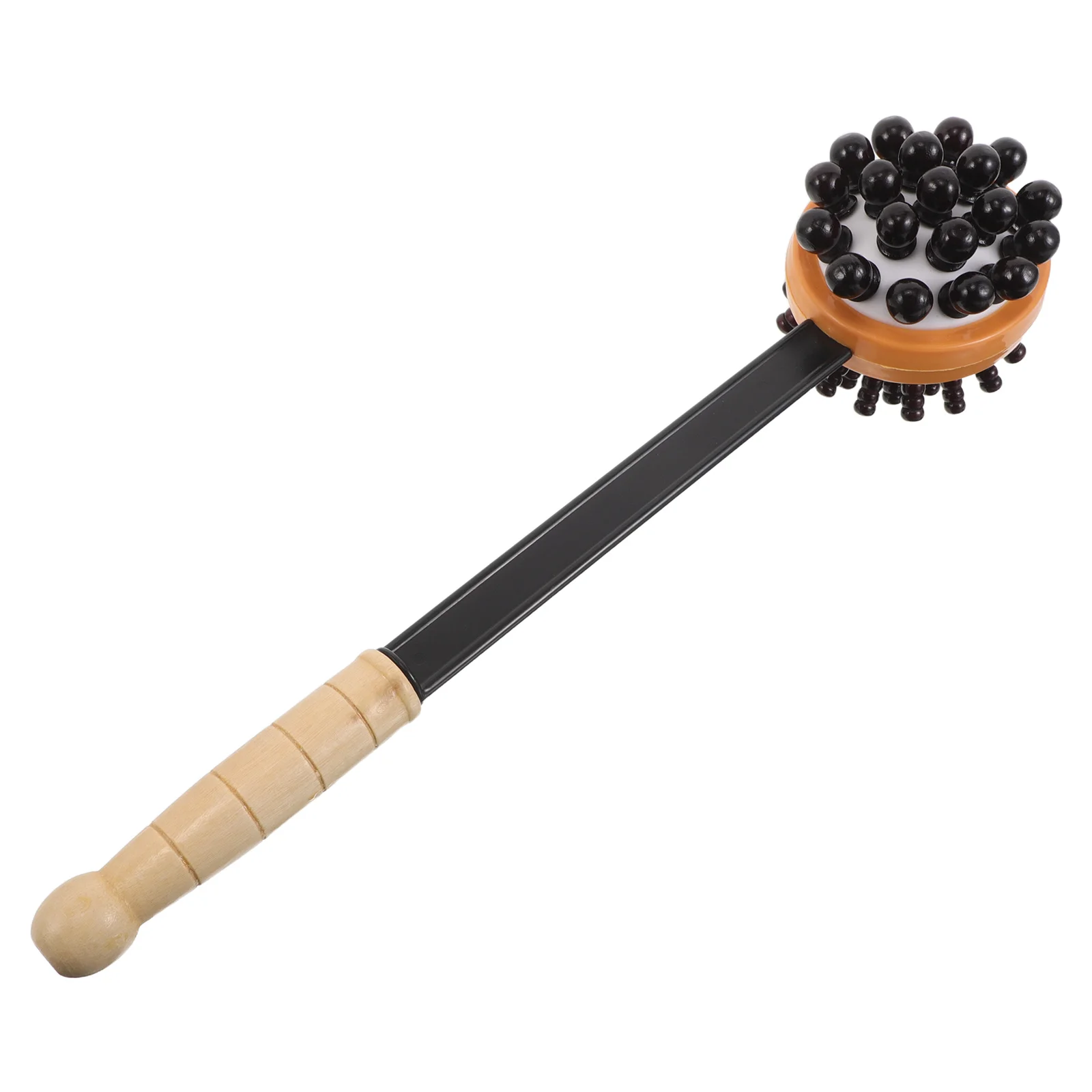

Wooden Massage Hammer Double Sided Hand Held Back Stick Massager Neck Shoulder Legs Waist Pain Relief Manual Tool