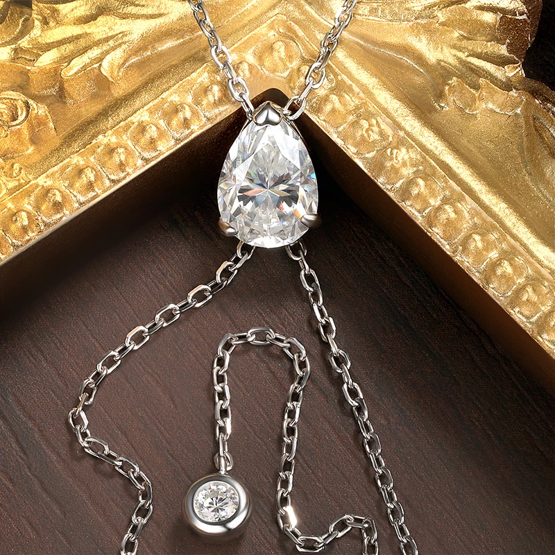 Thumbnail 4 - #18 Trending Moissanite Pendant Necklaces Right Now