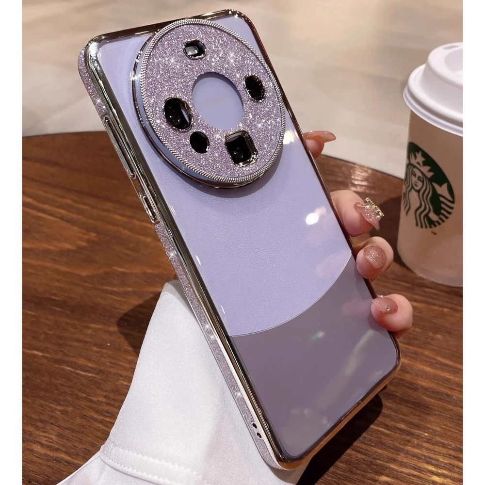 

Чехол для Huawei Mate 70 60 Pro Plus Mate70, блестящий, с блестками, роскошный, прозрачный, ударопрочный, защитный, полностью закрывающий корпус.