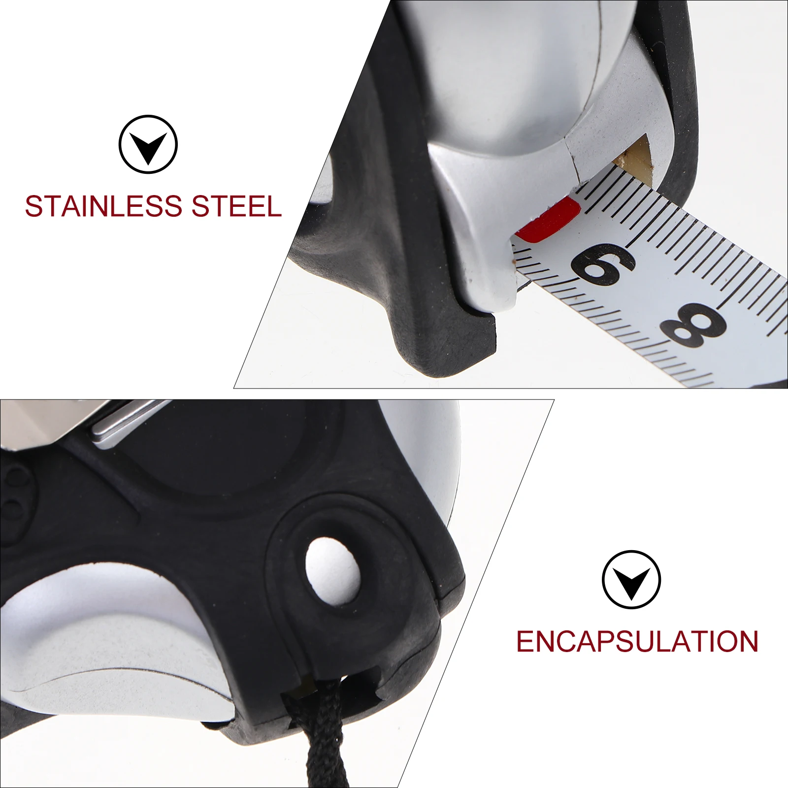

Stainless Steel Self-locking Tape Measure Metric Lagging High Accuracy Measuring
