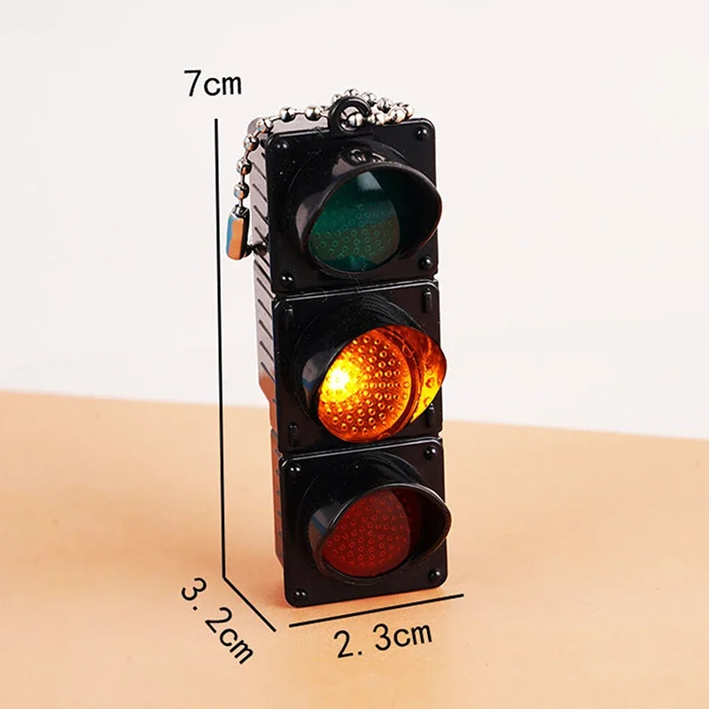 1:12 maison de poupée Miniature feu de circulation LED modèle meubles maison modèle décor jouet maison de poupée accessoires