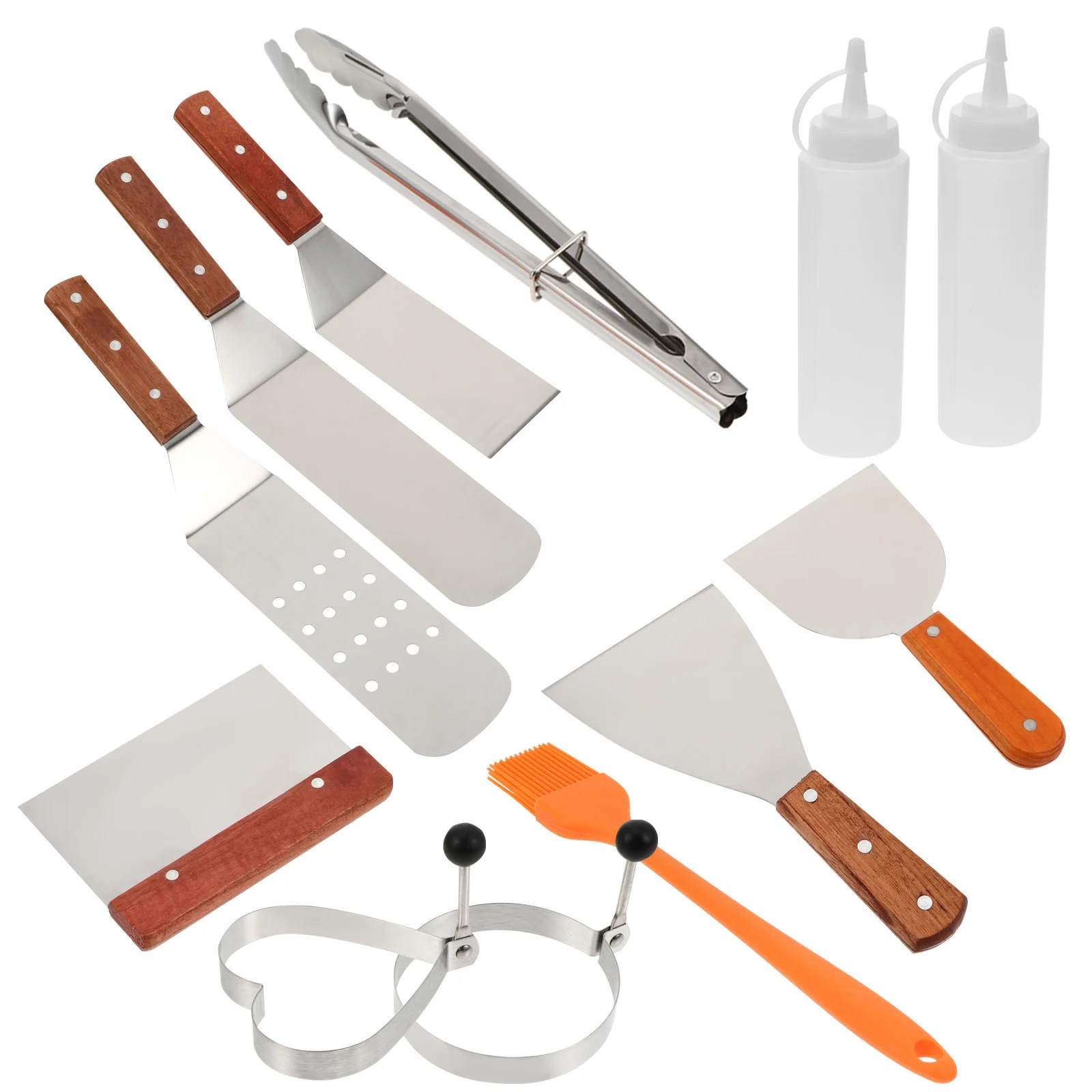 

Stainless Steel Bbq Tools Set Outdoor Barbecue Kit For Grilling Cooking Camping Picnic Grill Utensils Accessories Portable