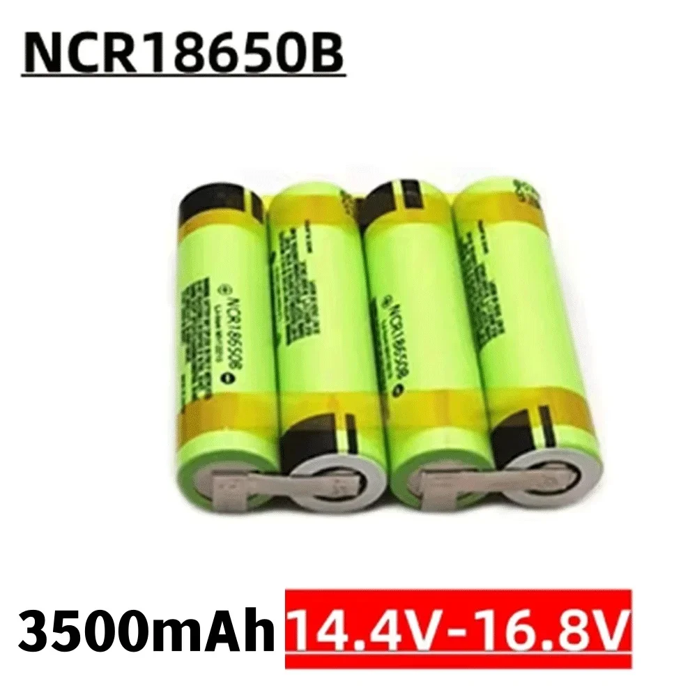 Original NCR18650B 2S 3S 4S 5S 6S 12V 14.4V 18V 21V 25V 18650 แบตเตอรี่ 3500 mAh/7000 mAh 20A Discharge ไขควงแบตเตอรี่