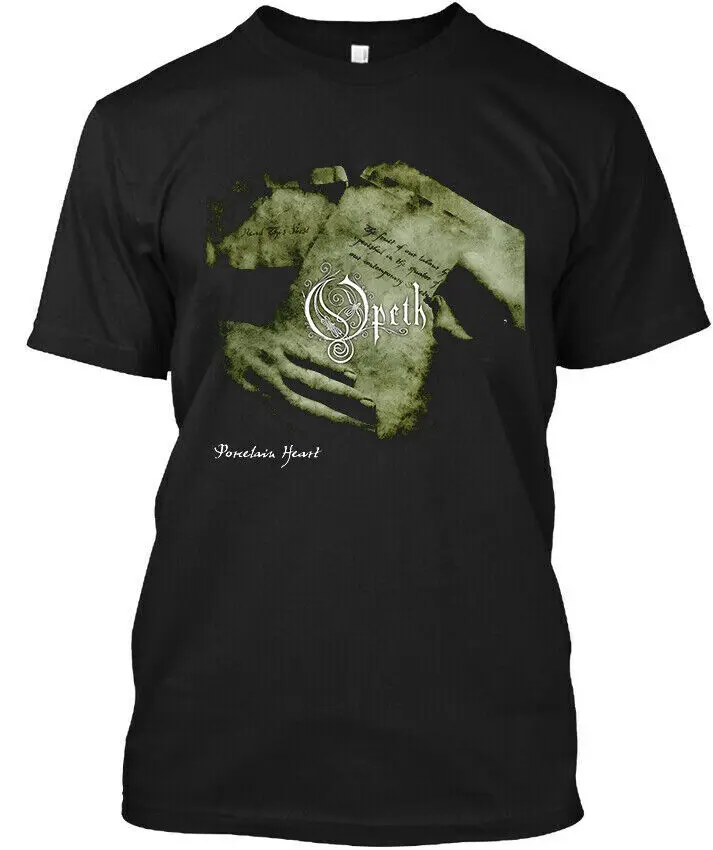 Limited NWT Opeth Porcelain Heart Sweden Heavy Metal Band Music T Shirt S 4XL long or short sleeves