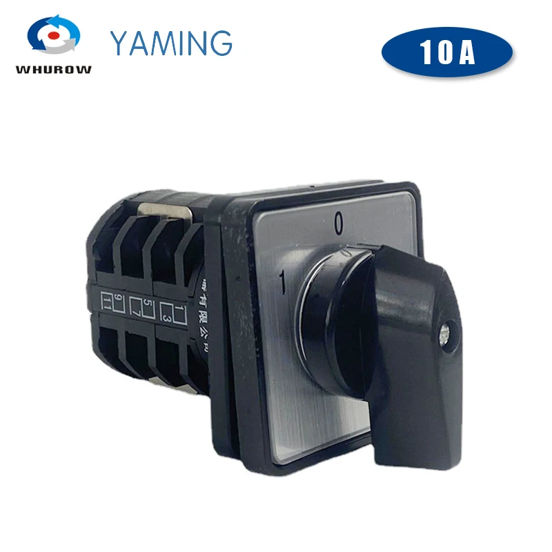 

Universal Transfer Cam Switch LW8-10D404/3B Control 220V Motor Forward And Reverse Single-phase Reversing 10A