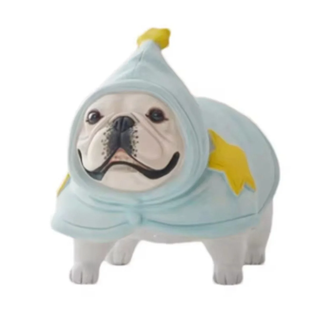 Estatua de Bulldog Francés, esculturas artesanales interesantes, adornos decorativos para decoración del hogar, decoraciones de escritorio, Decoración de mesa