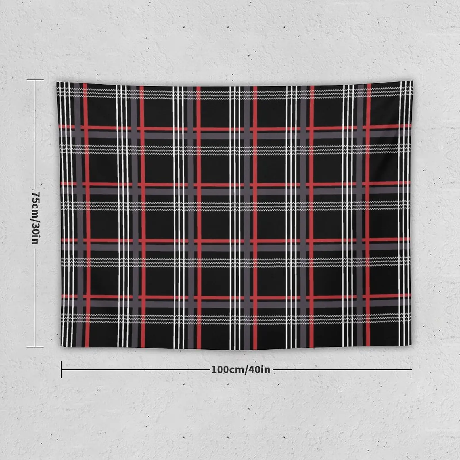 GTi Tartan Tapestry Wall Deco Room Decoration Accessories Tapestry