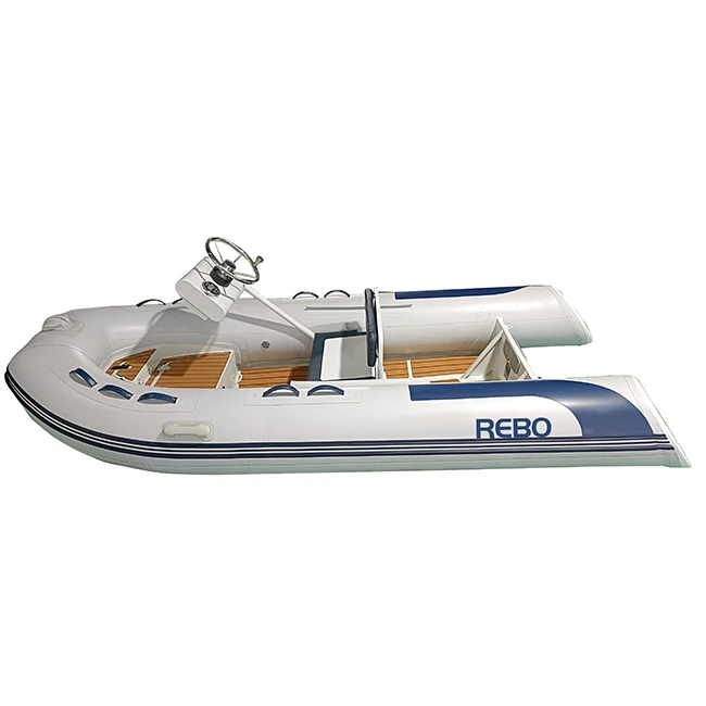 Double Front Storage 3.3m Rtified PVC/Hypalon/Orca Aluminum RIB Inflatable Boat For Fishing