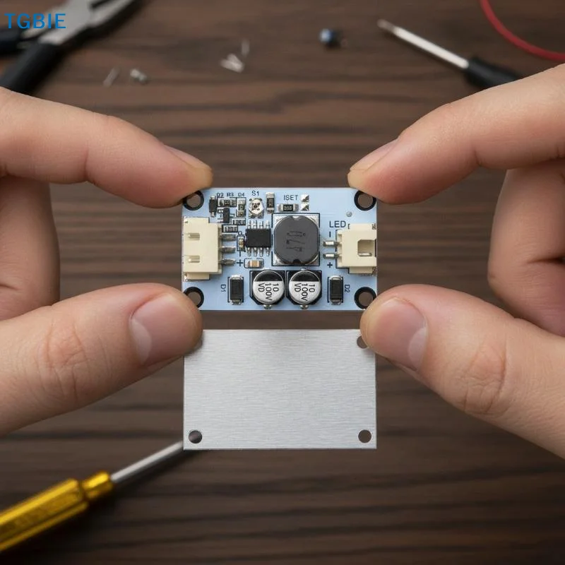[TL]【TL】DC 5-85V Constant Current Power Supply Module With PWM Dimming For LED Drive High Efficiency Adjustable 1.5A