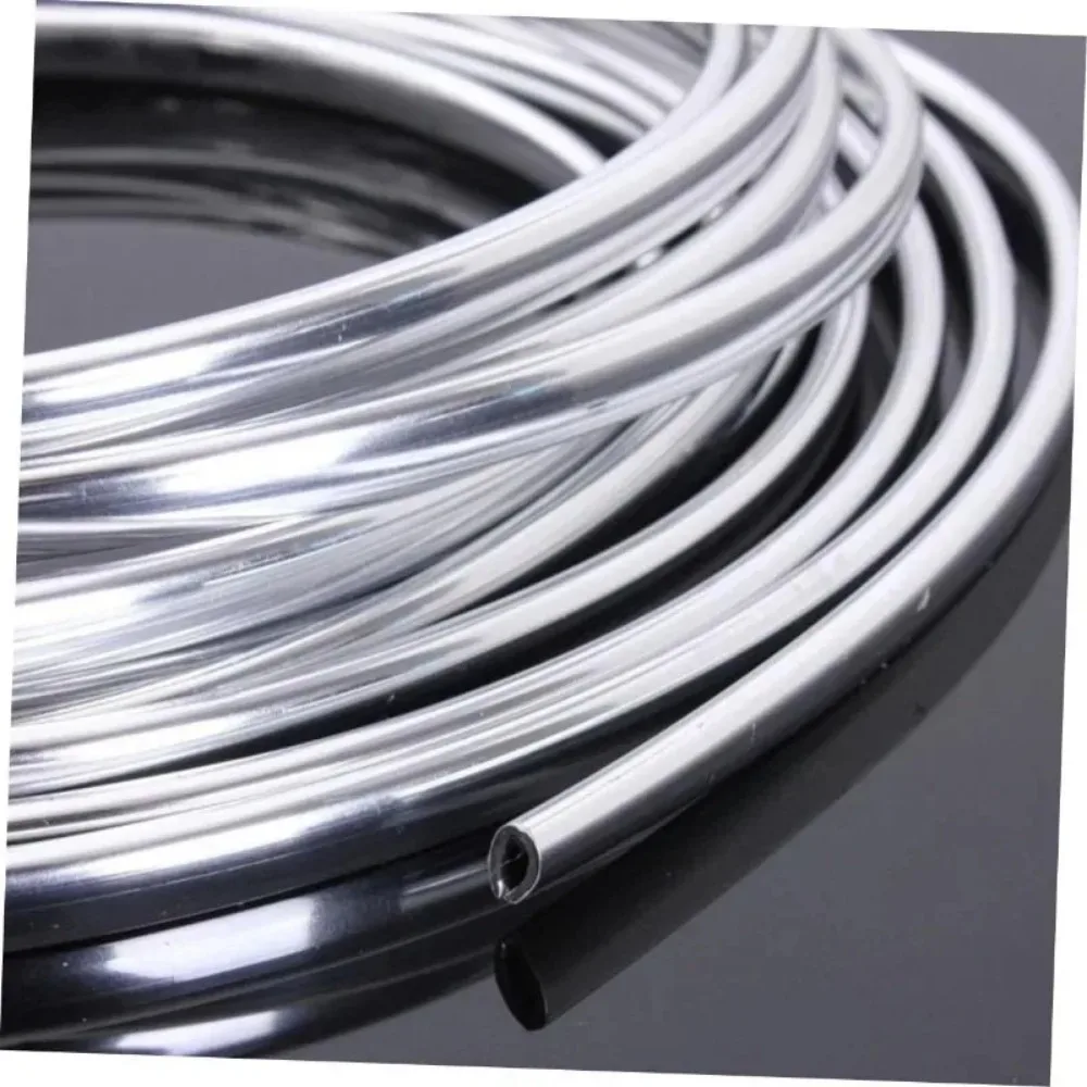 6m for Car Air Conditioning Vent Bright Strip Grille Decorative Strip Body Decorative Chrome Plated Decorative U-shaped Strip