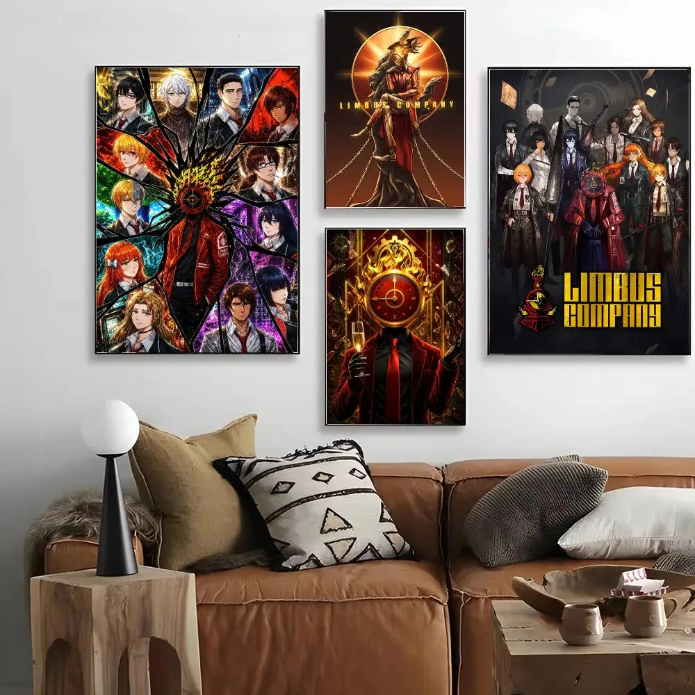 Game Limbus Company Poster HD Art Decorative Wall Art Waterproof Home Décor for Living Room Bedroom Café Stylish Gift