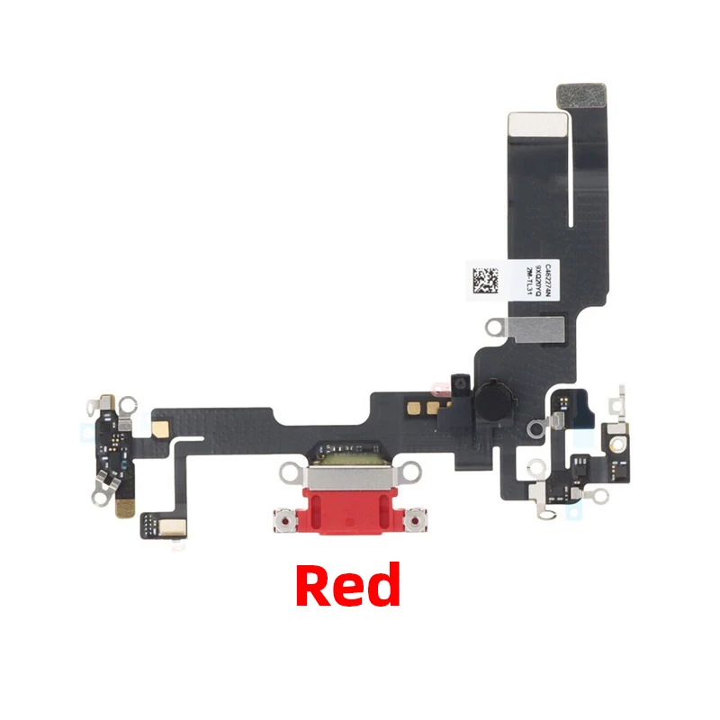 Original For iphone 14 Charging Port Flex Microphone Mini USB Charger Dock Connector Repair Replacement Parts