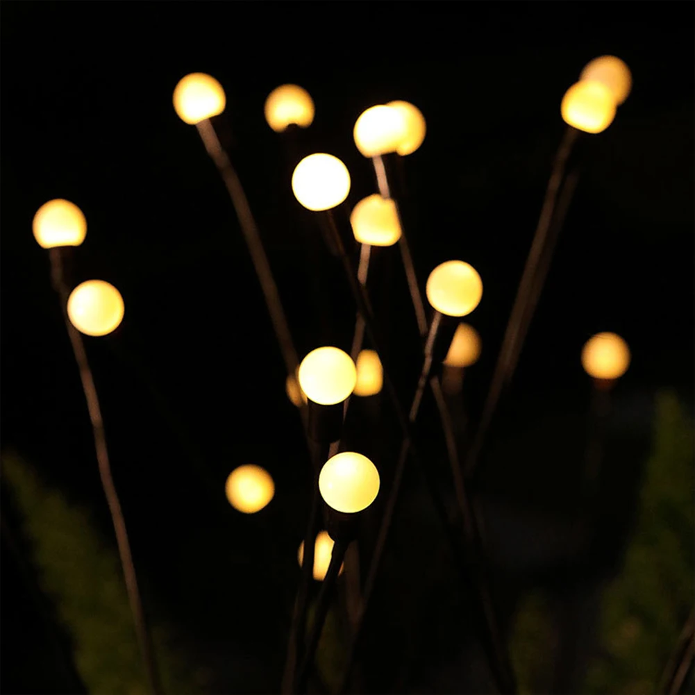 Nuove luci di ondeggiamento ad energia solare 6 luci a Led luci Decorative per percorsi paesaggistici per luci Decorative per esterni da giardino