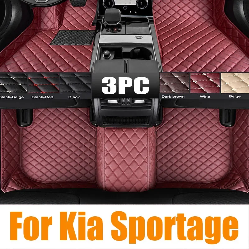 

Car Floor Mat for Kia Sportage 4 QL GT-Line 2017~2022 2018 2019 2020 Foot Parts TPE Liner Carpet Pad Custom Cover Rug Accessorie