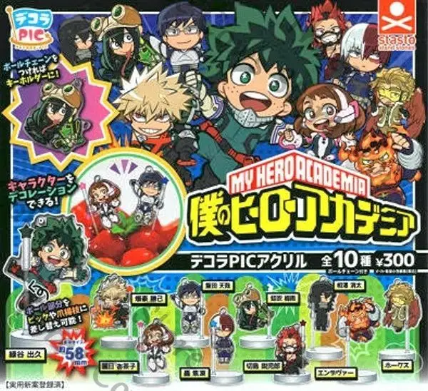Anime My Hero Academia OCHACO URARAKA Iida Tenya Asui Tsuyu Todoroki Shoto Cosplay viñadera llavero mascota regalo