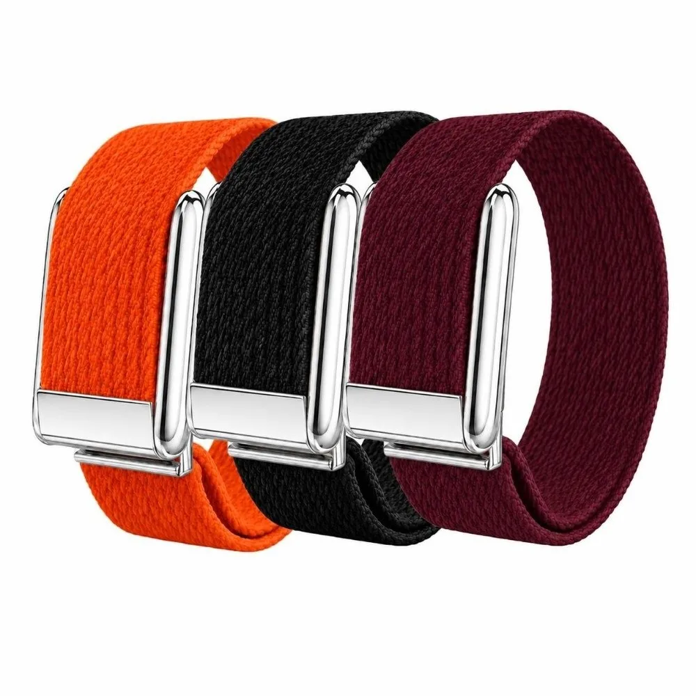 Pulseira Esportiva de Nylon Respirável e Ajustável para Monitor de Atividades Físicas, Pulseira de Substituição Macia de Alta Qualidade para Whoop 5.0