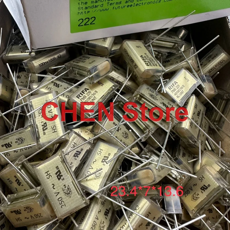 10PCS/lot original KEMET RIFA PMR209MC6100M100R 100n+100R X2 250VAC 0.1UF P20.3mm PMR209 Film Capacitor Free Shipping