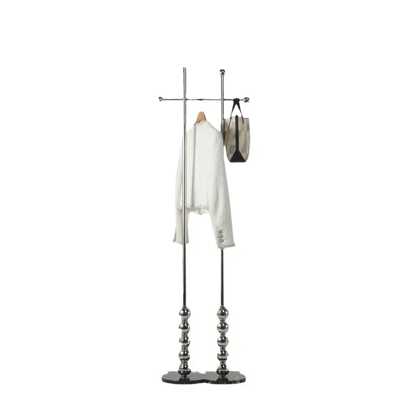 

Clothing store, luxury stone marble, coat rack, floor, living room, bedroom, space saving, saving