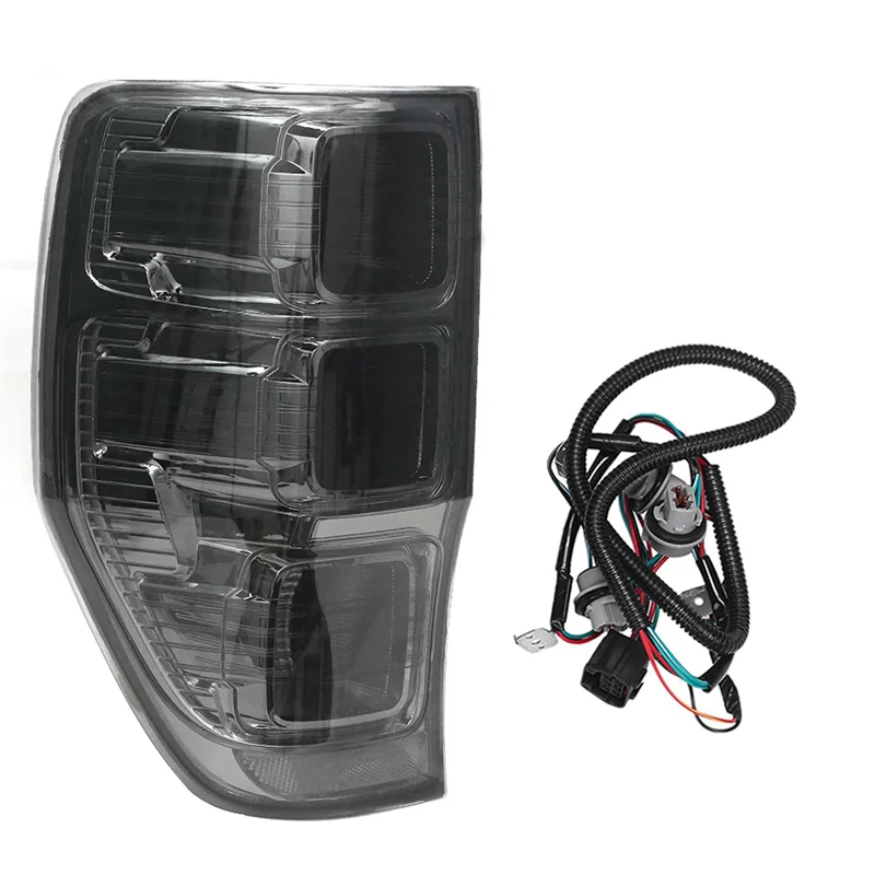 Left Rear Tail Light Stop Brake Lamp for Ford Ranger Ute PX XL XLS XLT 2011-2020 Signal Lighting with Wire Without Bulb