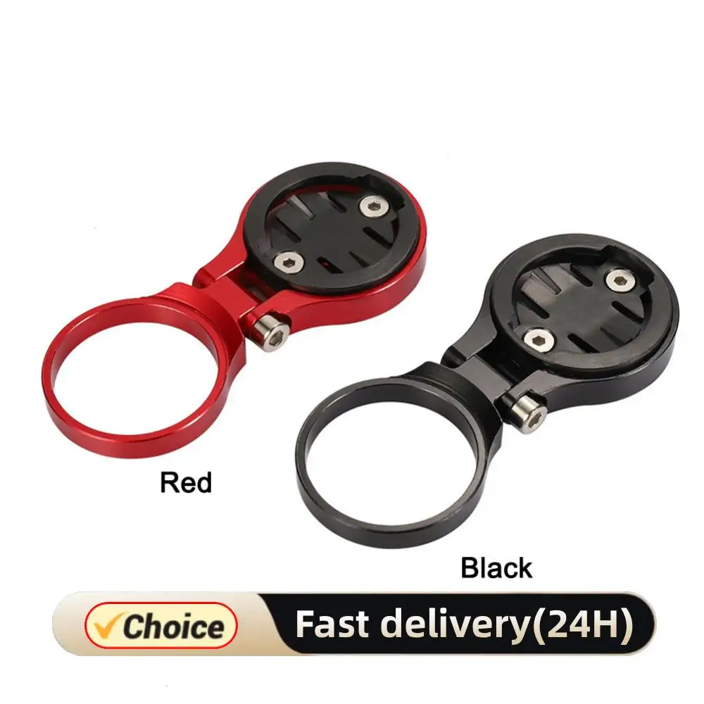 الطريق دراجة دراجة هوائية جبلية حامل الكمبيوتر الدراجات الألومنيوم خفيفة ساعة توقيت عداد السرعة الجذعية جبل لدعم الدراجة garmin #1