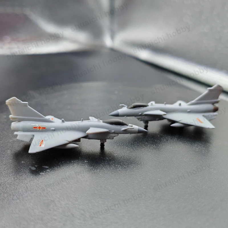 2PCS 1/350 400 Scale China J-10C Firebird Multi-Role Fighter Model Simulation J10C Aircraft Static Decoration Souvenir DIY Parts