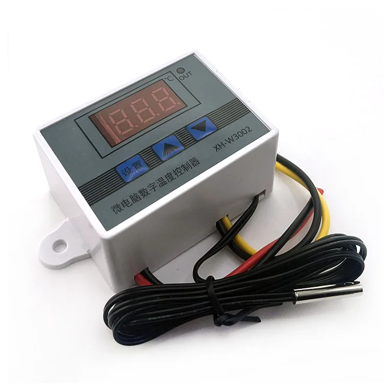 12V 24V 110V 220V Professional W3002 Digital LED Temperature Controller 10A Thermostat Regulator XH-3002