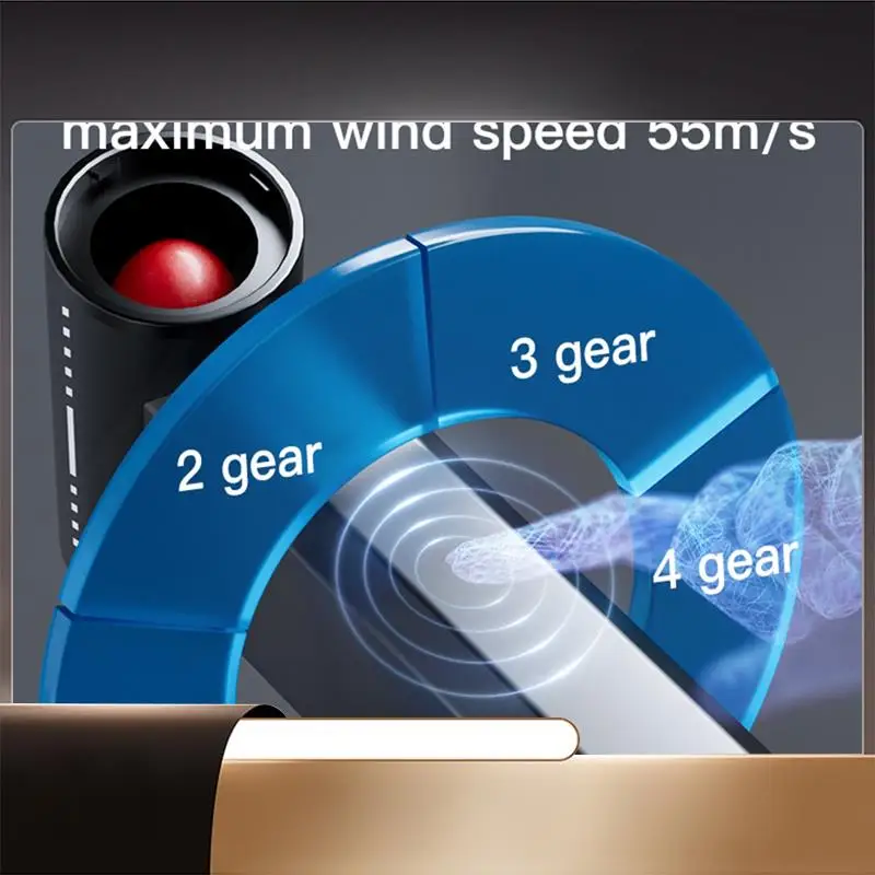 

W05 Turbo Jet Fan Power Air Blower Portable Cordless Computer Keyboard Cleaner 140000RPM Brushless Turbo Fan Air Duster-X64A