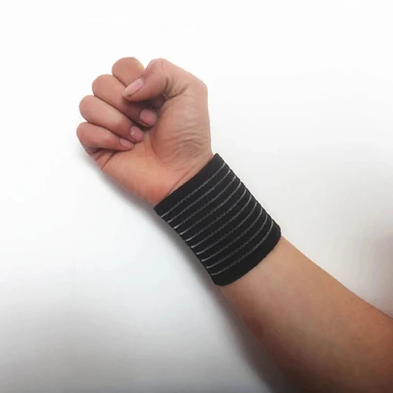 1/2/3/4Pcs Sport Elastic Bandage Nylon Wrist Support Bracer Wristband Adjustable Portable Brace Support For Outdoor Activity