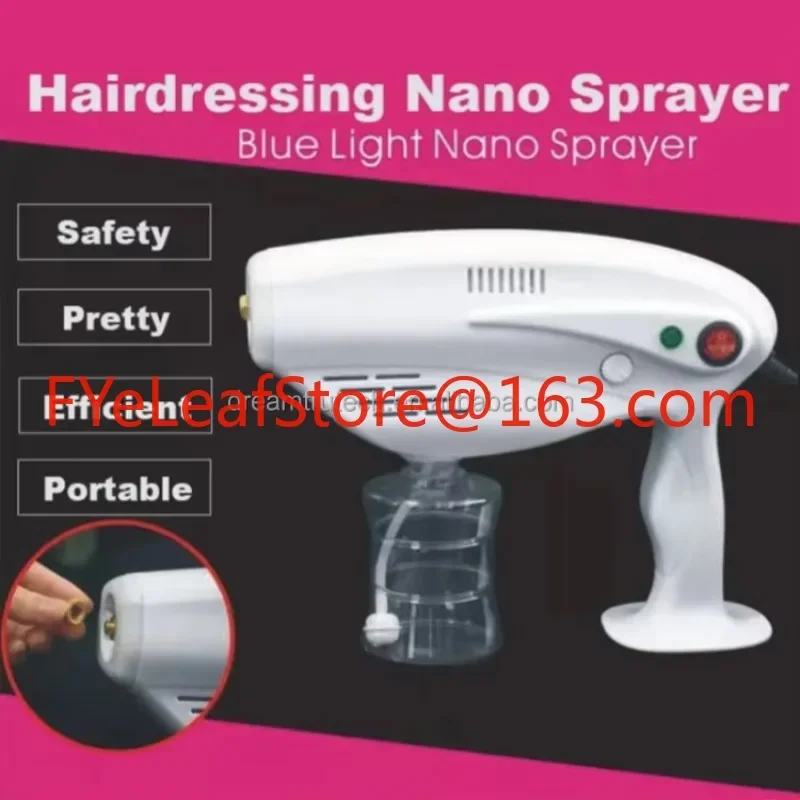 Portable Detachable Nozzle Nano Micromist Hair Care Steam Machine&Hair Salon  Micro Mist Steamer Machine