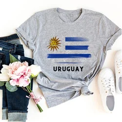 Uruguay t shirt women harajuku summer comic tshirt girl anime manga harajuku clothes