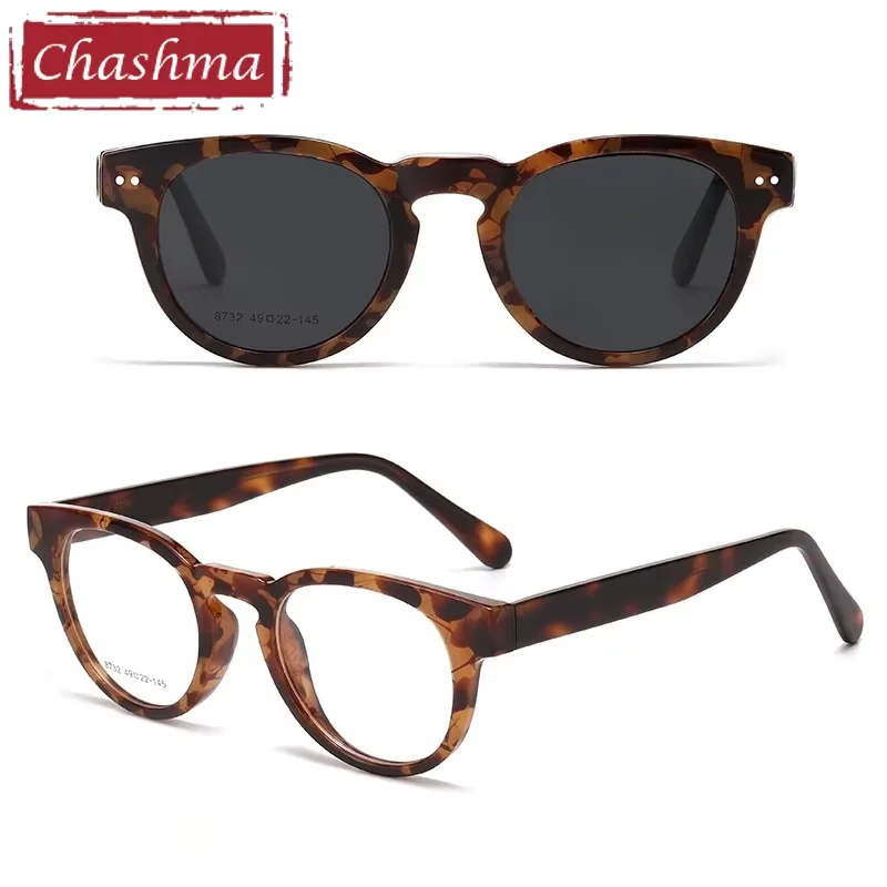 Chashma Prescription Glasses Women TR90 Acetate Clip On Optical Eyewear Men Spectacles For Recipe Myopia Read Eyeglasses Frames