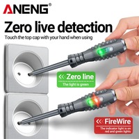 ANENG B05 Word/cross Screwdrivers Electric Pen Strong Torque Highlight Tester Pocket Tester Electrician Pen Tools 12-220V Voltag