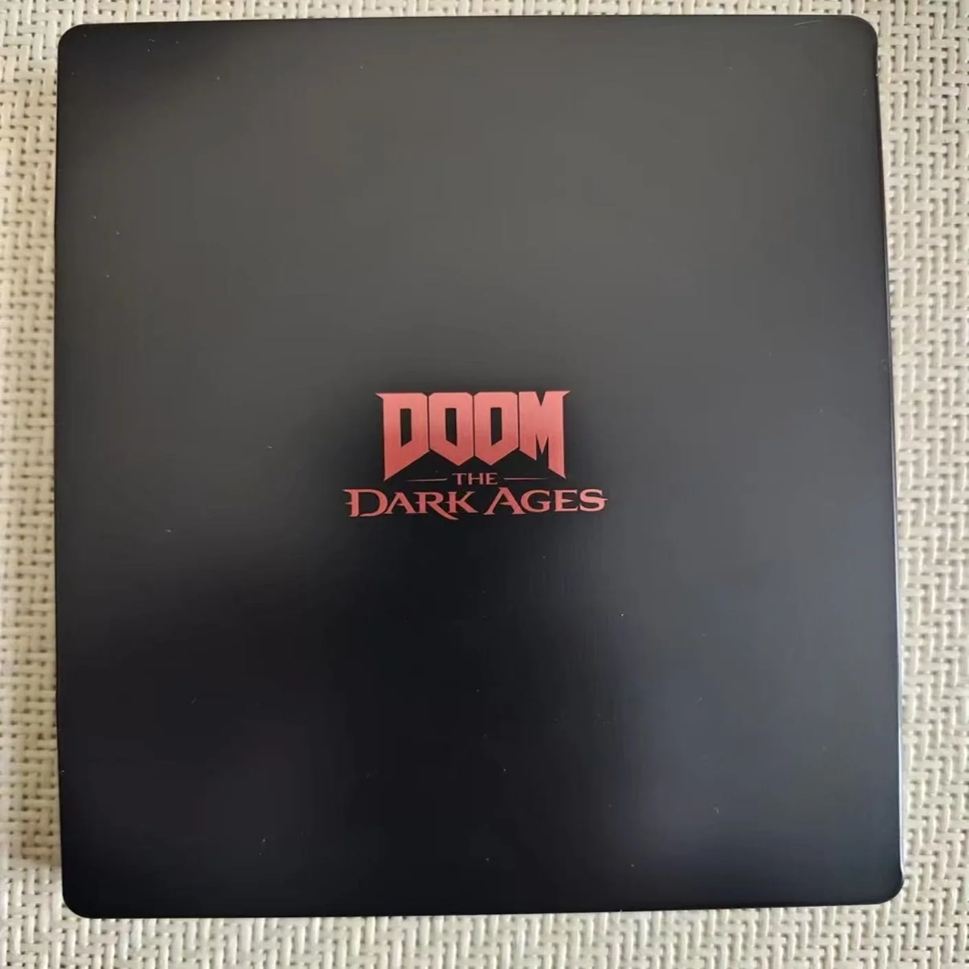 Limited Edition Game-Themed Steelbook for DOOM: The Dark Ages  Case Only, No Game Included  Official Collectible