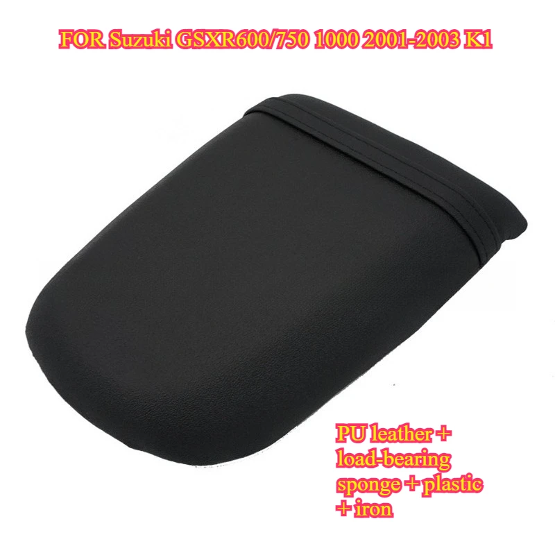 

Motorcycle accessories compatible FOR Suzuki GSXR600/750 1000 2001-2003 K1 rear seat cushion, rear seat bag, rear leather seat.