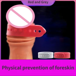 Adjustable Cock Rings Penis Rope Foreskin Testis Restraint Male Erection Sex Toy for Men Delay Ejaculation Cockring Adult Games