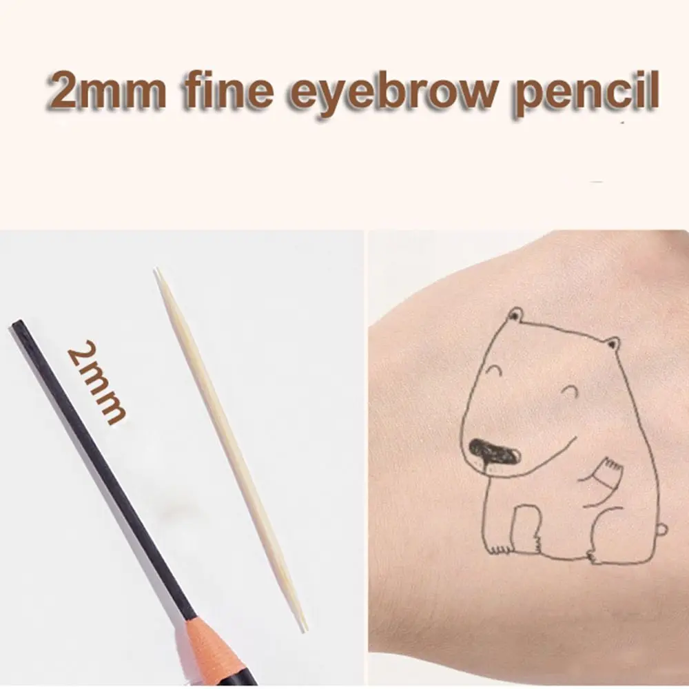 Schweiß-proof Wasserdicht Schönheit Salon Microblading Stift Reißen Augenbraue Bleistift Augenbraue Enhancer Lip Tattoo Stift Make-Up-Tools