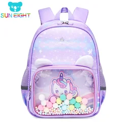 Mochila pequeña ligera con hebilla en el pecho para niños y niñas, bonita mochila escolar para niños pequeños, adecuada para la escuela, nueva